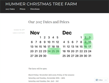 Tablet Screenshot of hummertreefarm.com